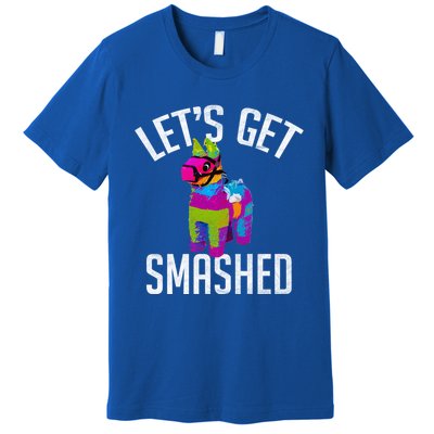 LetS Get Smashed Funny Pinata Ing Cool Gift Premium T-Shirt