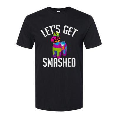 LetS Get Smashed Funny Pinata Ing Cool Gift Softstyle CVC T-Shirt