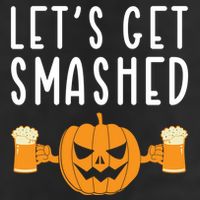 LetS Get Smashed Pumpkin Lover Halloween Ing Party Meaningful Gift Adult Drive Performance Visor