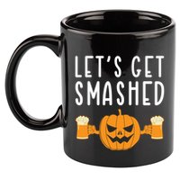 LetS Get Smashed Pumpkin Lover Halloween Ing Party Meaningful Gift 11oz C Handle Ceramic Mug