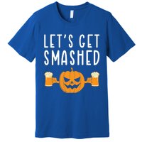 LetS Get Smashed Pumpkin Lover Halloween Ing Party Meaningful Gift Premium T-Shirt