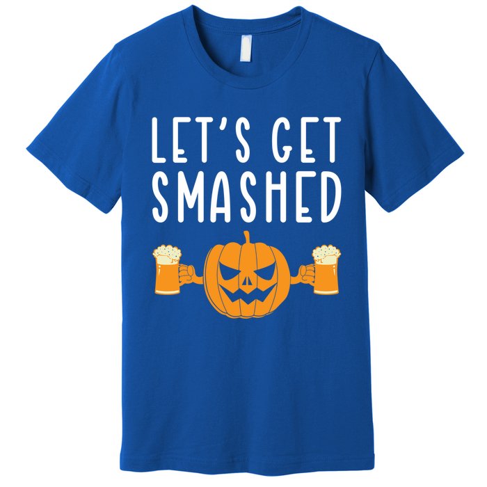 LetS Get Smashed Pumpkin Lover Halloween Ing Party Meaningful Gift Premium T-Shirt