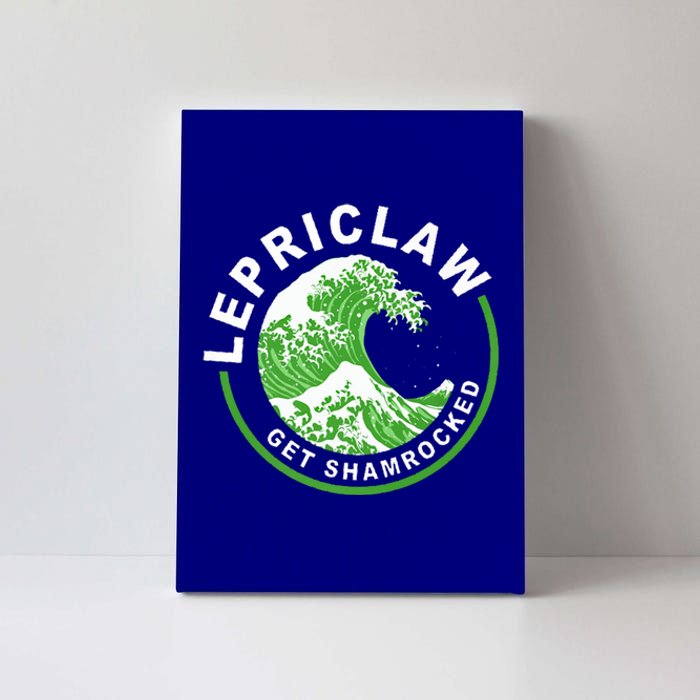 Lepriclaw Get Shamrocked Ing St Patrick's Day Great Gift Canvas