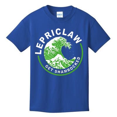 Lepriclaw Get Shamrocked Ing St Patrick's Day Great Gift Kids T-Shirt