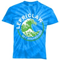 Lepriclaw Get Shamrocked Ing St Patrick's Day Great Gift Kids Tie-Dye T-Shirt