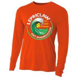 Lepriclaw Get Shamrockedfunny Giftt Patricks Day Irish Ing Fun Gift Cooling Performance Long Sleeve Crew