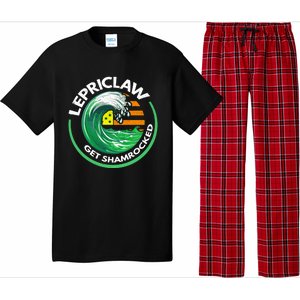 Lepriclaw Get Shamrockedfunny Giftt Patricks Day Irish Ing Fun Gift Pajama Set