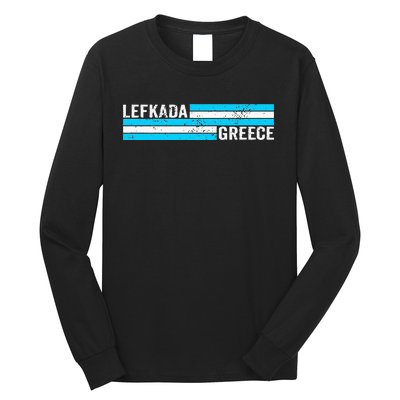 Lefkada Greece Souvenir Long Sleeve Shirt