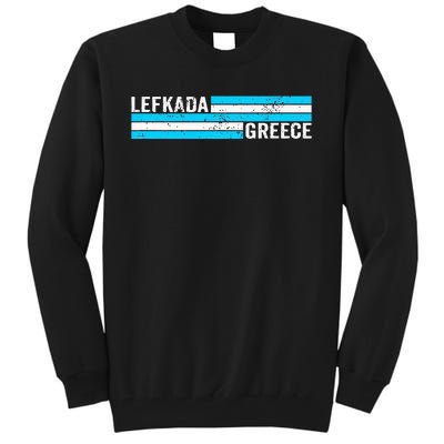 Lefkada Greece Souvenir Tall Sweatshirt