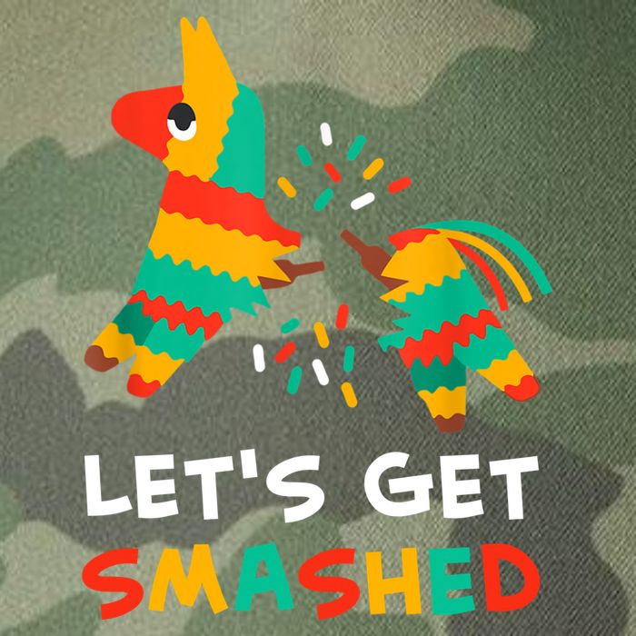 Let's Get Smashed Pinata Cinco De Mayo Legacy Tie Dye Trucker Hat