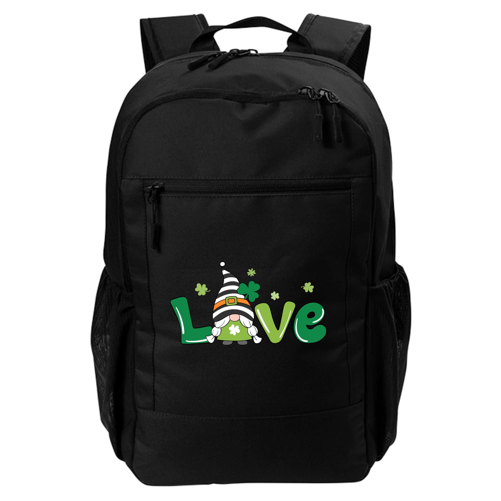 Love Gnome St Patrick's Day Holiday Backpack