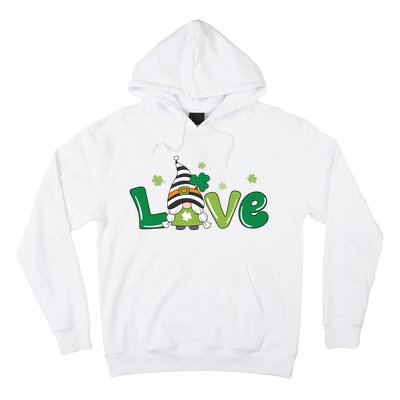 Love Gnome St Patrick's Day Holiday Hoodie