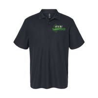 Lets Get Shamrocked | Irish Saint PatrickS Day Softstyle Adult Sport Polo