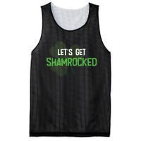 Lets Get Shamrocked | Irish Saint PatrickS Day Mesh Reversible Basketball Jersey Tank