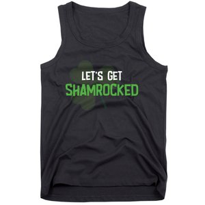 Lets Get Shamrocked | Irish Saint PatrickS Day Tank Top