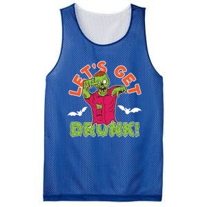 LetS Get Smashed Zombie Halloween Beer Oktoberfest Cute Gift Mesh Reversible Basketball Jersey Tank