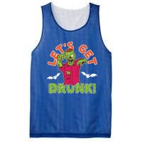 LetS Get Smashed Zombie Halloween Beer Oktoberfest Cute Gift Mesh Reversible Basketball Jersey Tank