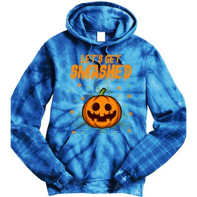 Let’S Get Smashed Funny Gift Tie Dye Hoodie