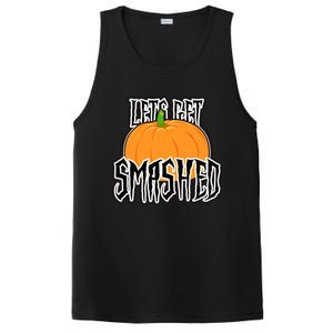 Let’S Get Smashed! Happy Halloween Pumpkin Costume Great Gift PosiCharge Competitor Tank