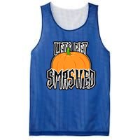 Let’S Get Smashed! Happy Halloween Pumpkin Costume Great Gift Mesh Reversible Basketball Jersey Tank