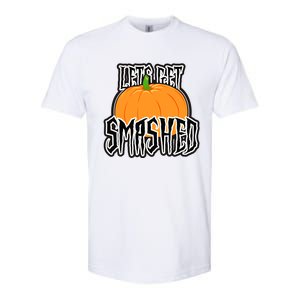 Let’S Get Smashed! Happy Halloween Pumpkin Costume Great Gift Softstyle CVC T-Shirt