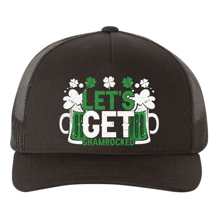 Lets Get Shamrocked Yupoong Adult 5-Panel Trucker Hat