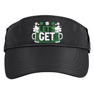 Lets Get Shamrocked Adult Drive Performance Visor