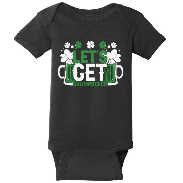 Lets Get Shamrocked Baby Bodysuit