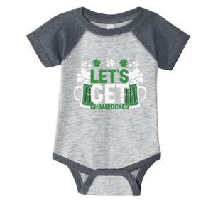 Lets Get Shamrocked Infant Baby Jersey Bodysuit