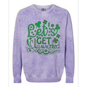 Let's Get Shamrocked Colorblast Crewneck Sweatshirt