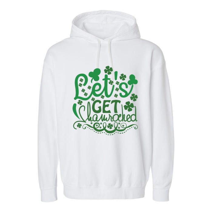 Let's Get Shamrocked Garment-Dyed Fleece Hoodie