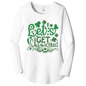 Let's Get Shamrocked Women's Perfect Tri Tunic Long Sleeve Shirt