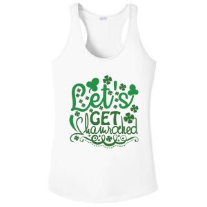 Let's Get Shamrocked Ladies PosiCharge Competitor Racerback Tank