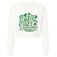 Let's Get Shamrocked Cropped Pullover Crew