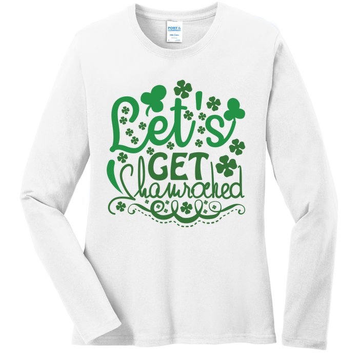 Let's Get Shamrocked Ladies Long Sleeve Shirt