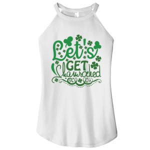 Let's Get Shamrocked Women's Perfect Tri Rocker Tank