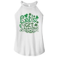 Let's Get Shamrocked Women's Perfect Tri Rocker Tank