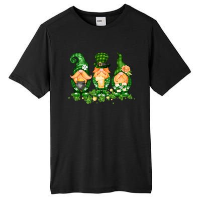 Lucky Gnome St Patrick's Day Festive Tall Fusion ChromaSoft Performance T-Shirt