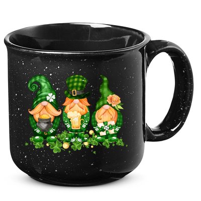 Lucky Gnome St Patrick's Day Festive 15oz Campfire Ceramic Mug