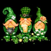 Lucky Gnome St Patrick's Day Festive 16 in Basic Backpack