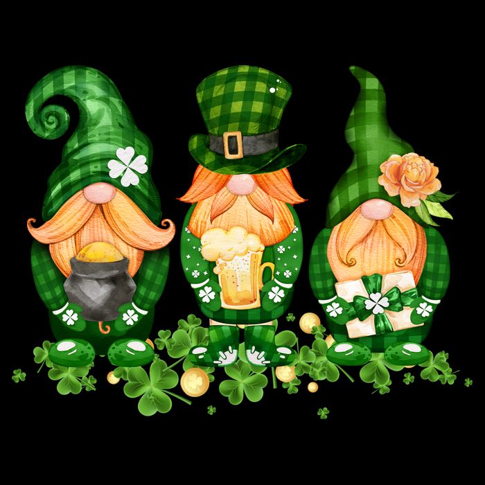 Lucky Gnome St Patrick's Day Festive 16 in Basic Backpack