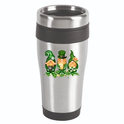 Lucky Gnome St Patrick's Day Festive 16oz Travel Tumbler