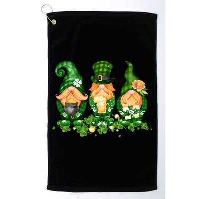 Lucky Gnome St Patrick's Day Festive Golf Towel