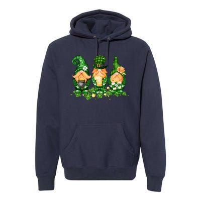 Lucky Gnome St Patrick's Day Festive Premium Hoodie