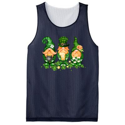 Lucky Gnome St Patrick's Day Festive Mesh Reversible Basketball Jersey Tank