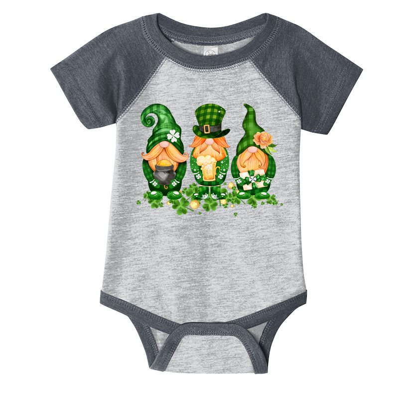 Lucky Gnome St Patrick's Day Festive Infant Baby Jersey Bodysuit