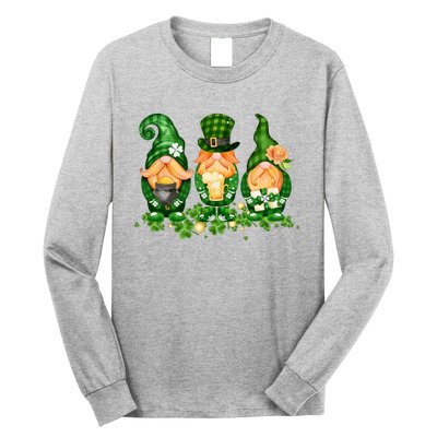 Lucky Gnome St Patrick's Day Festive Long Sleeve Shirt