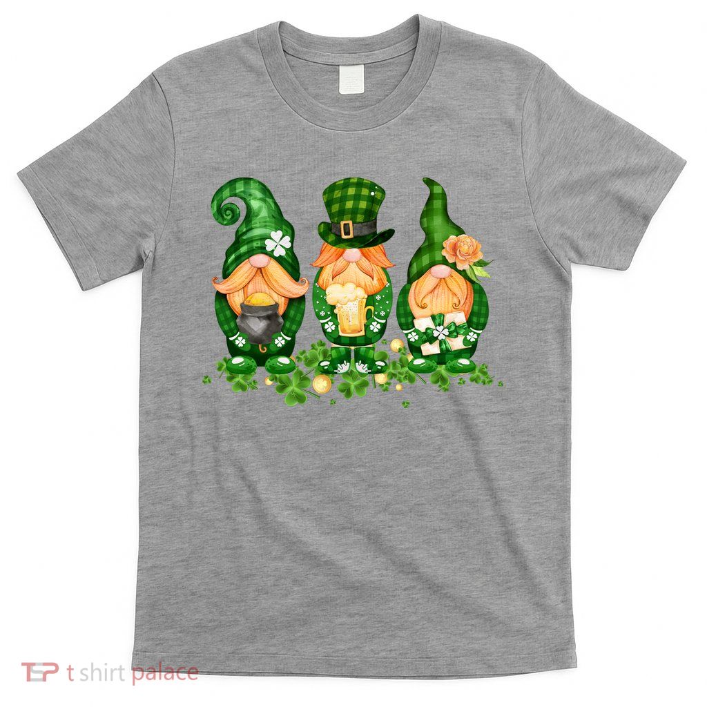 Lucky Gnome St Patrick's Day Festive T-Shirt