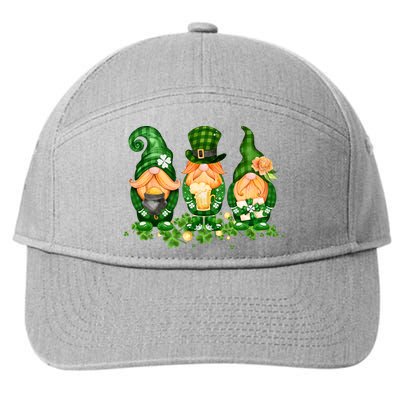 Lucky Gnome St Patrick's Day Festive 7-Panel Snapback Hat