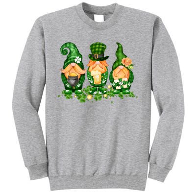 Lucky Gnome St Patrick's Day Festive Tall Sweatshirt